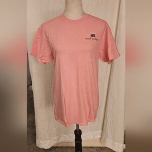 Simply Southern Coral Short Sleeve T-Shirt